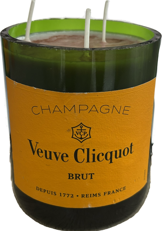 Mahogany Wood Clicquot Candle